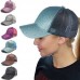Sun Sport Caps Beautiful Ponytail Cap Sunhat  Mesh Bun Hat Baseball Hats  eb-76696617